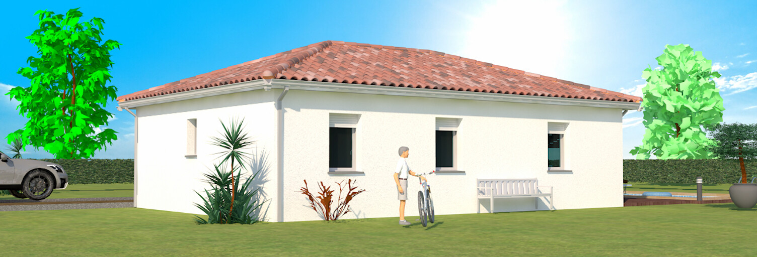 Maison 80 m² à construire Vielle-Saint-Girons (40560)