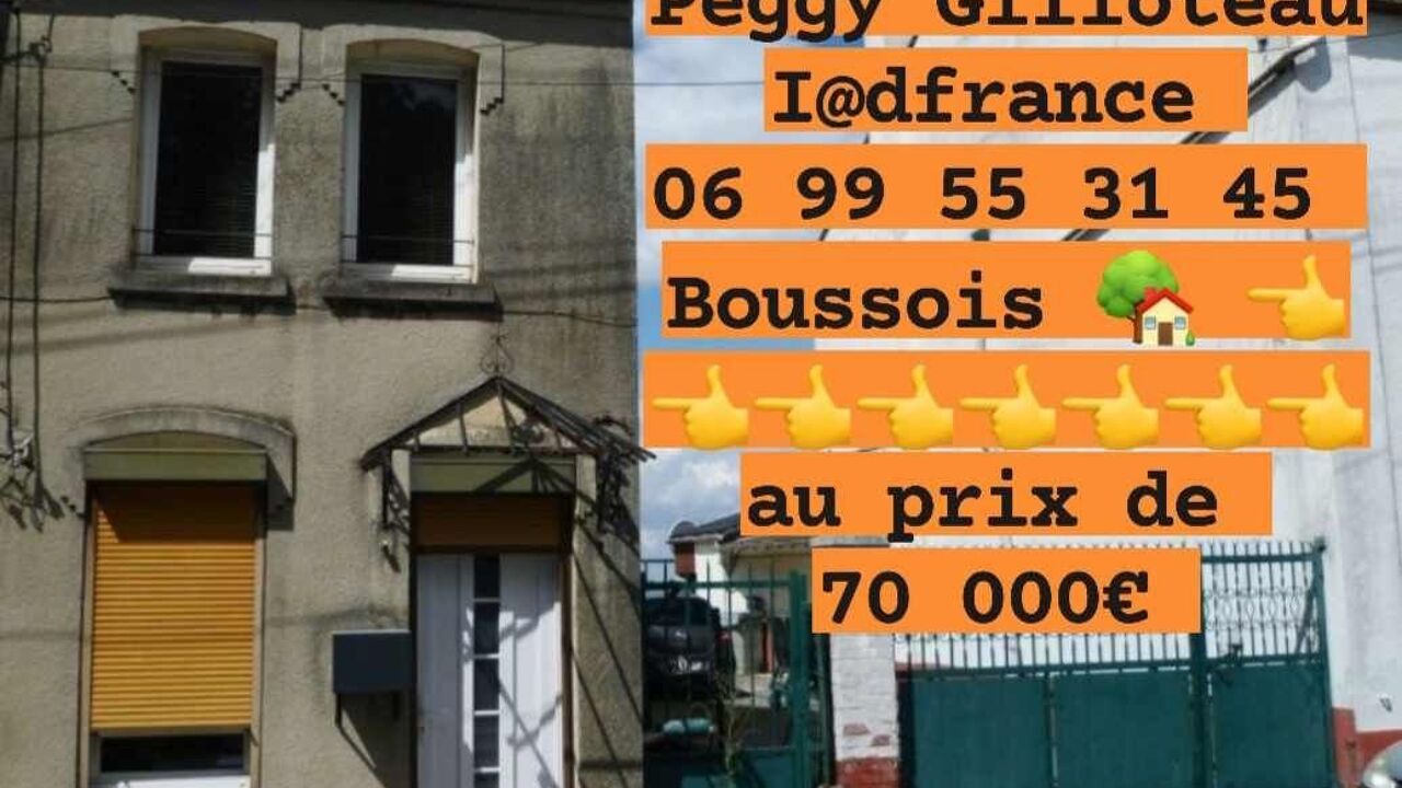 maison 4 pièces 78 m2 à vendre à Boussois (59168)