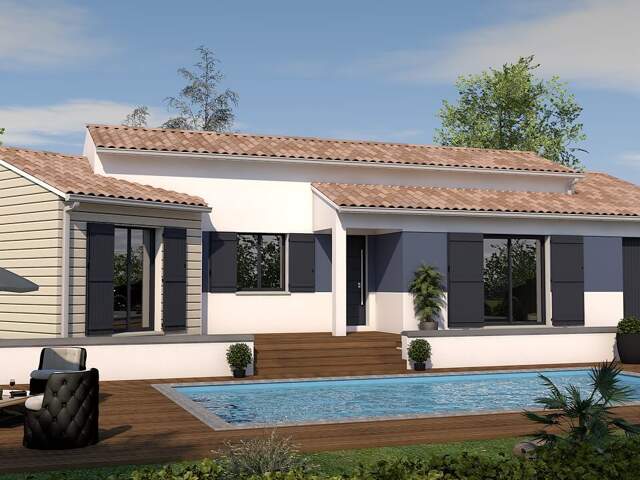 Maison 5 pièces 117.00 m² - Terrain: 1050 m² — photo du bien