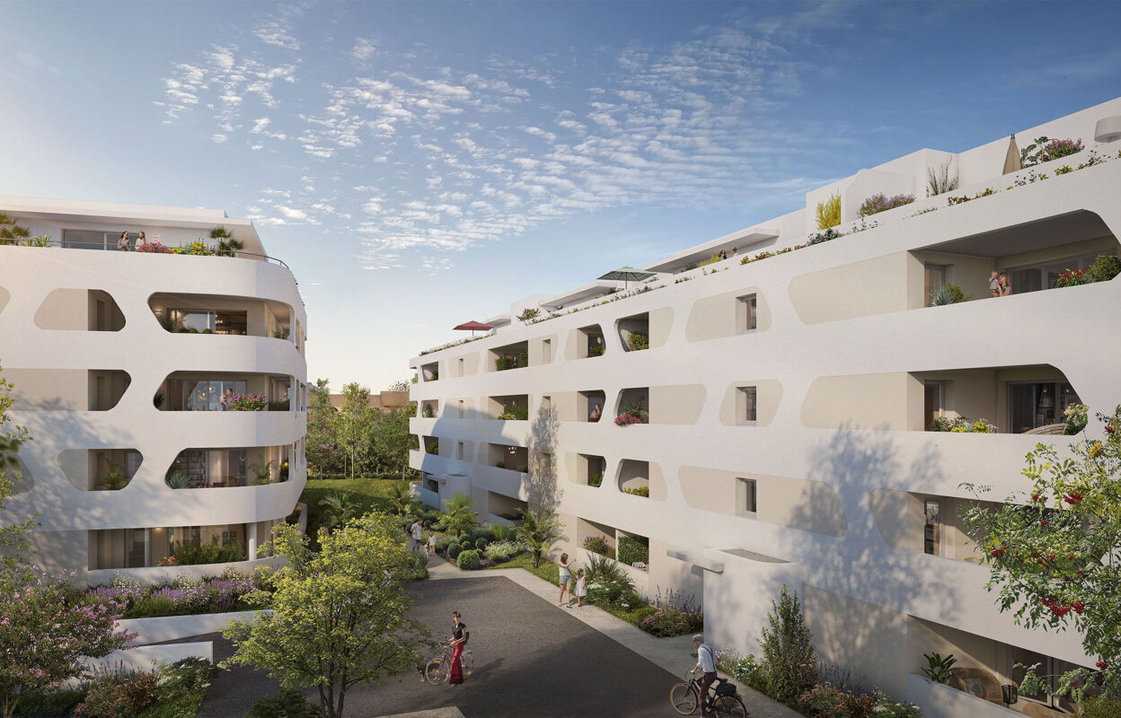 appartement neuf T2, T3, T4 pièces 42 à 98 m2 à vendre à Béziers (34500)