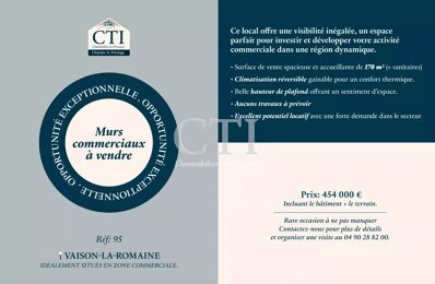 vente commerce 454 000 € à proximité de Rochebrune (26110)