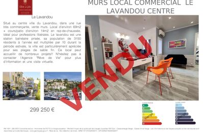 commerce 2 pièces 68 m2 à vendre à Le Lavandou (83980)