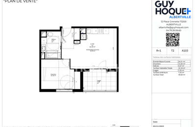 vente appartement 227 000 € à proximité de Grignon (73200)