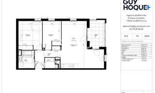 Appartement 3 Pièces 63 m² à vendre à Albertville (73200)