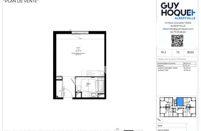 vente appartement 185 000 € à proximité de Gilly-sur-Isère (73200)