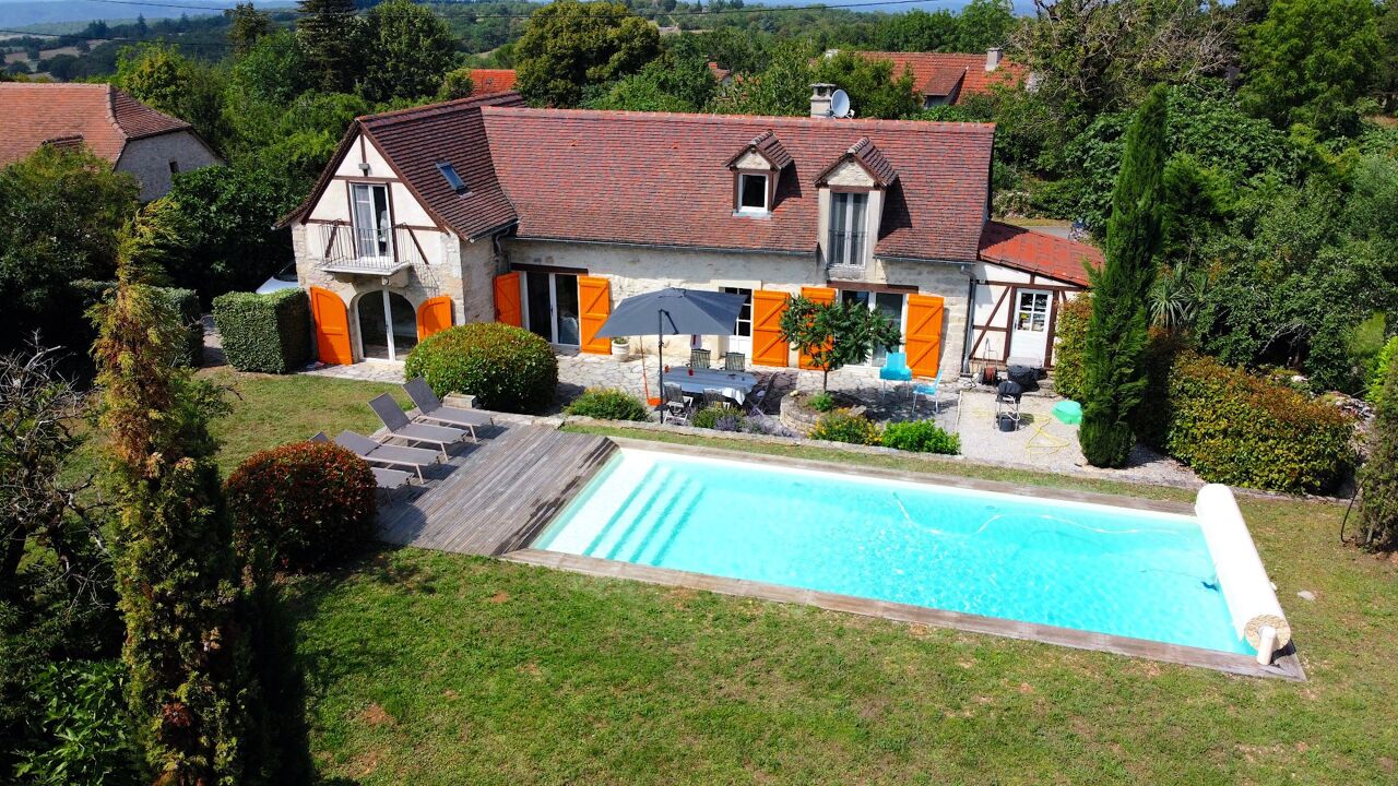 maison 5 pièces 120 m2 à vendre à Saint-Jean-de-Laur (46260)