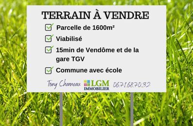 vente terrain 45 000 € à proximité de Villiers-sur-Loir (41100)