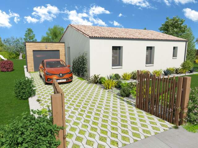 Projet de construction d'une maison 69.93 m² avec terrai... — photo du bien