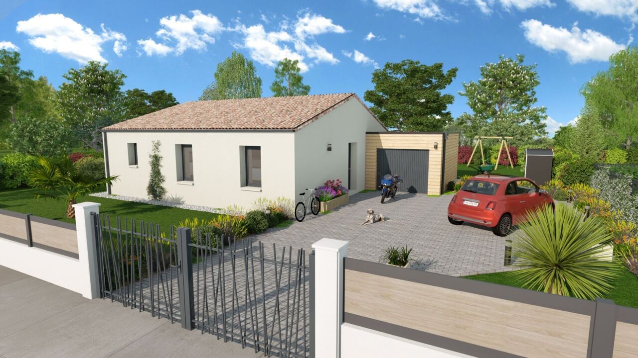 maison 4 pièces 80 m2 à vendre à Meursac (17120)