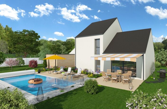 Projet de construction d'une maison 110.54 m² avec terra... — photo 2