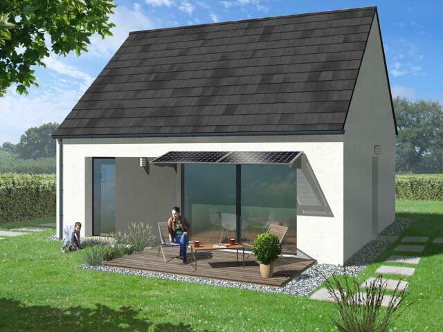 Projet de construction d'une maison 49.47 m² avec terrai... — photo du bien
