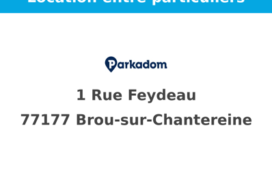 location garage 55 € CC /mois à proximité de Montreuil (93100)