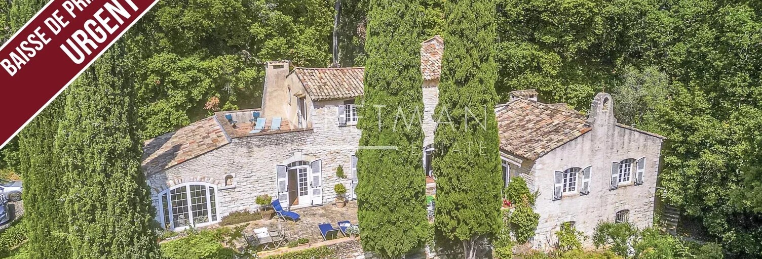 Maison 11 Pièces 500 m² à vendre à Tourrettes-sur-Loup (06140)