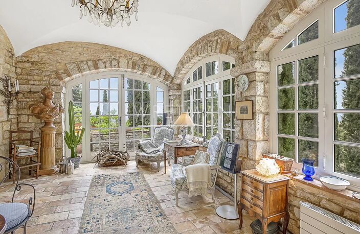 Authentique maison en pierre avec vue mer - Tourrettes-sur-Loup — photo 2