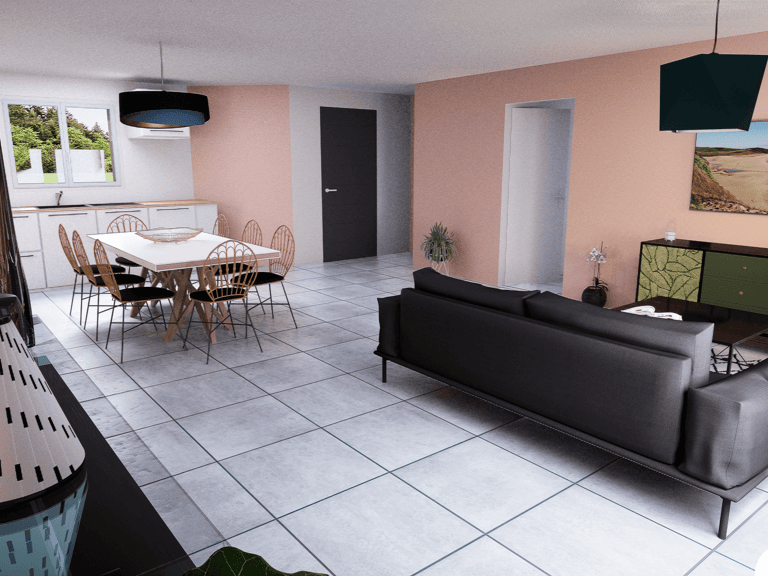 Maison 4 pièces 85.00 m² - Terrain: 589 m² — photo 1