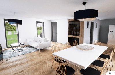 Maison 4 pièces 91.00 m² - Terrain: 457 m² — photo du bien