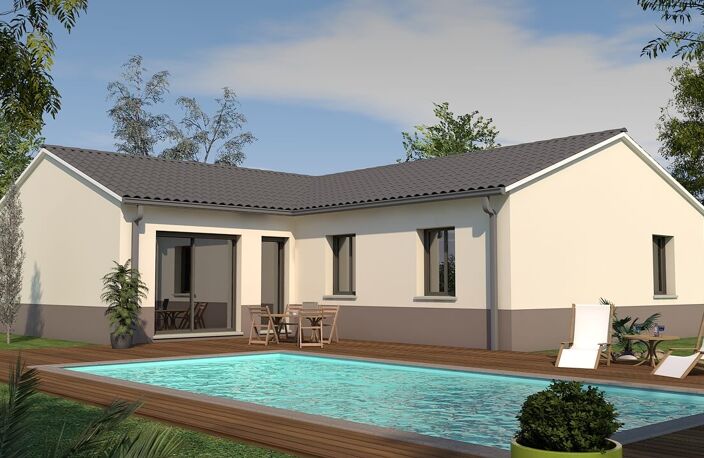 Maison 4 pièces 96.00 m² - Terrain: 783 m² — photo 2