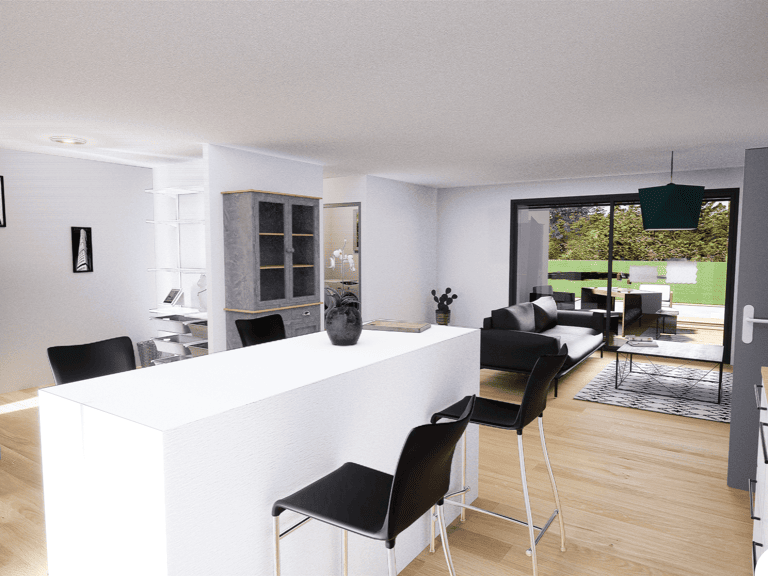 Maison 4 pièces 90.00 m² - Terrain: 500 m² — photo 1