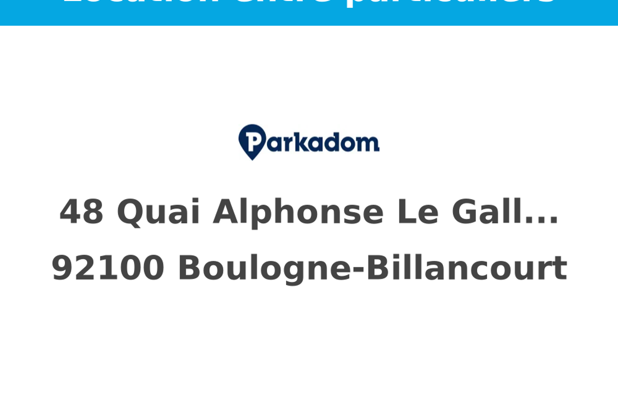 garage  pièces  m2 à louer à Boulogne-Billancourt (92100)