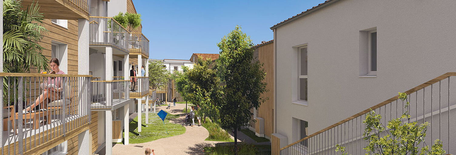 Appartement neuf T1, T3, T4 Pièce 28 à 96 m² à vendre à Rezé (44400)