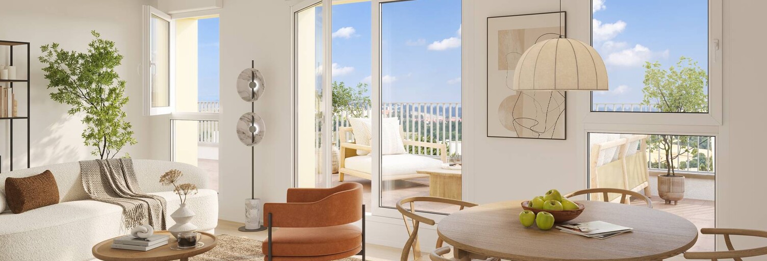 Appartement neuf T3, T4, T5 Pièce 60 à 109 m² à vendre à Brest (29200)