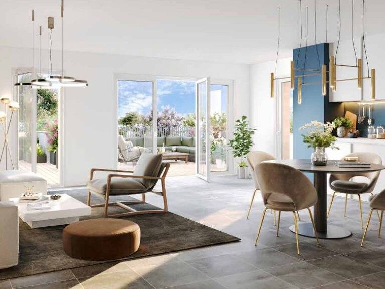 Appartement T4 76m² neuf Rdc surface utile 101m² — photo 1