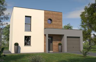 maison contemporaine - Terrain: 664 m² — photo du bien