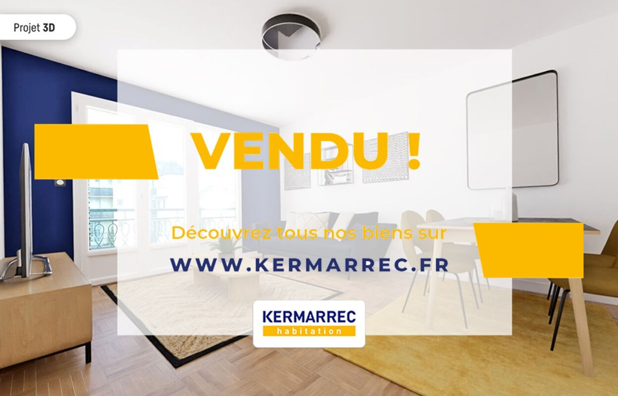 appartement 3 pièces 51 m2 à vendre à Rennes (35700)