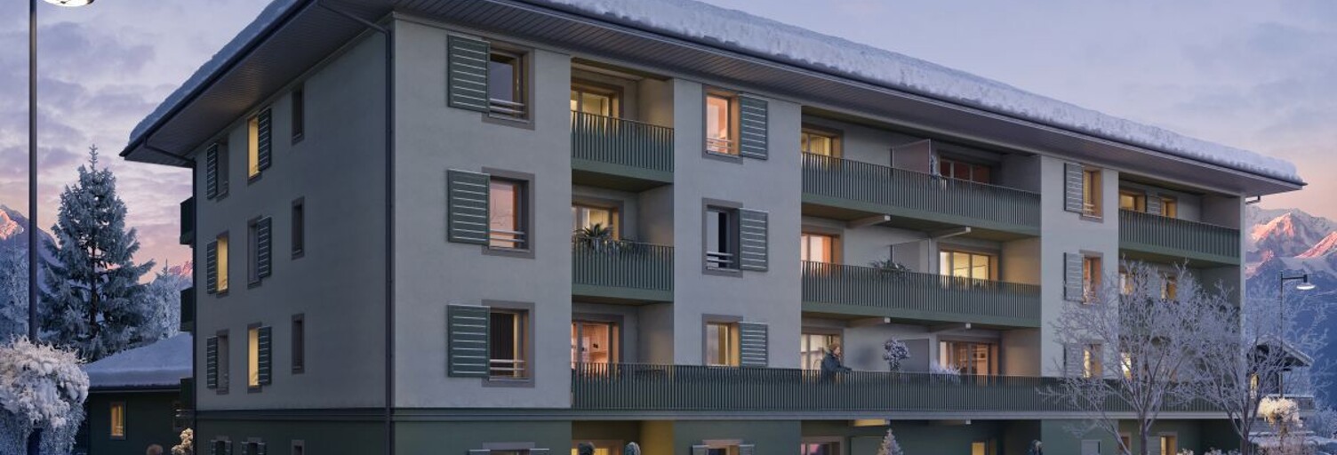 Appartement neuf T2, T3 Pièce 39 à 63 m² à vendre à Les Contamines-Montjoie (74170)
