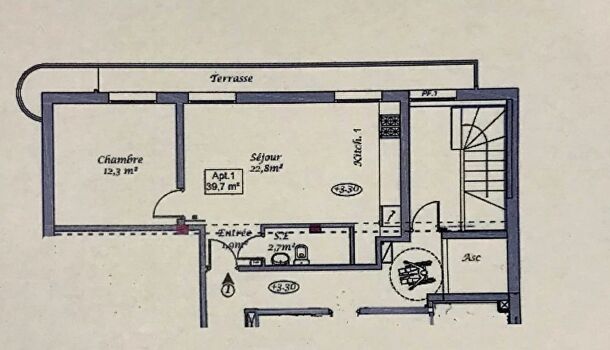 Appartement 2 pièces  à vendre Londe-les-Maures (La) 83250