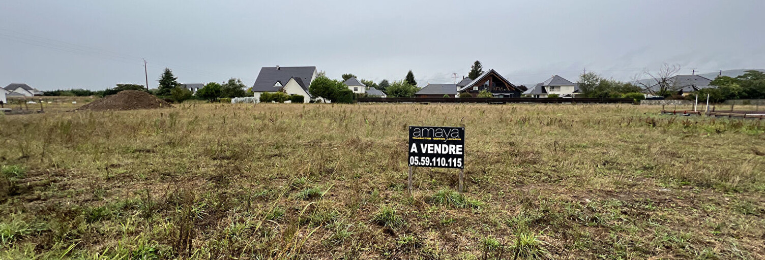 Terrain  1025 m² à vendre à Bordères (64800)