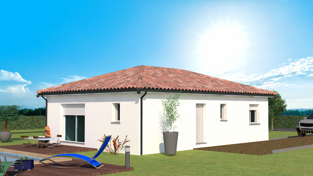 maison 80 m2 à construire à Azur (40140)