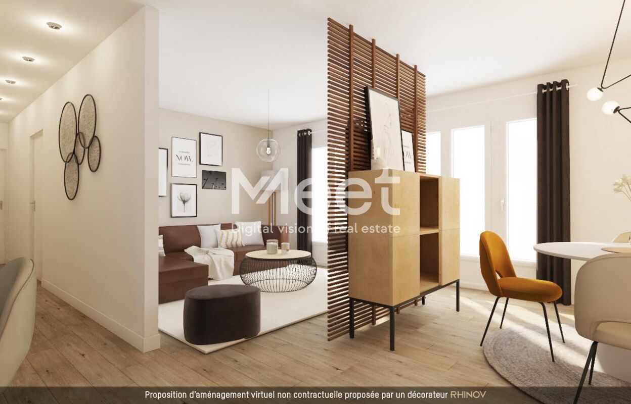 appartement 4 pièces 63 m2 à vendre à Vitry-sur-Seine (94400)