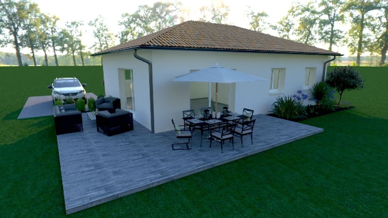 maison 80 m2 à construire à Montsoué (40500)