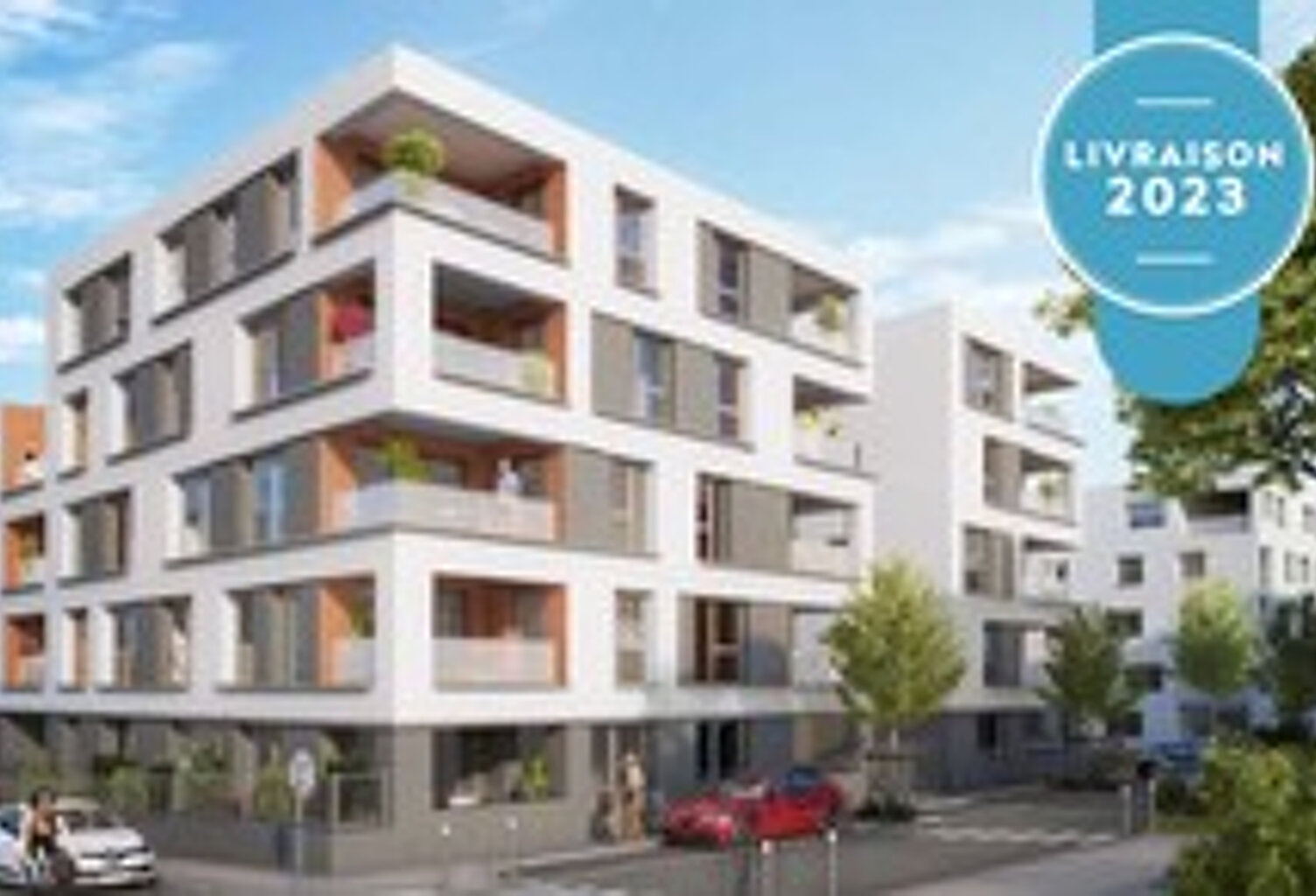 Vénissieux  NEUF  T2 38m²+Terrasse7m²+Jardin 28m²+Parking — photo 1