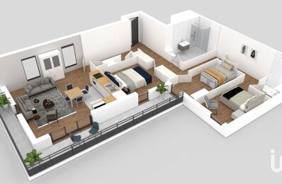 appartement 4 pièces 94 m2 à vendre à Verneuil-sur-Seine (78480)