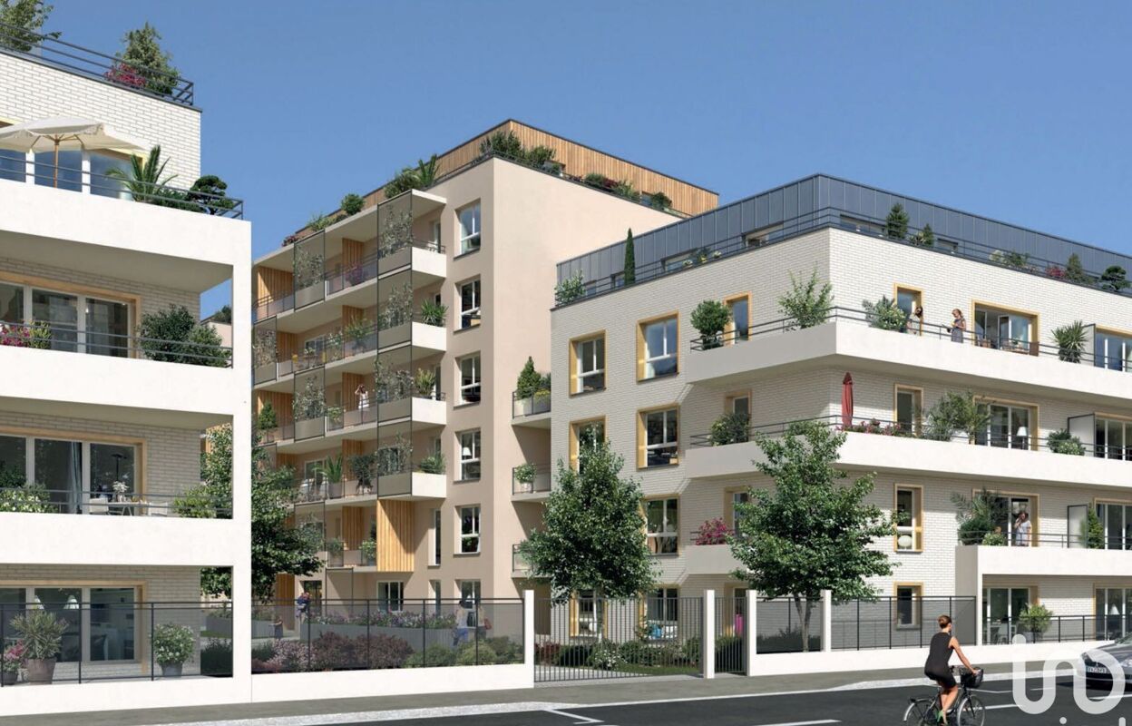 appartement 3 pièces 60 m2 à vendre à Rouen (76100)