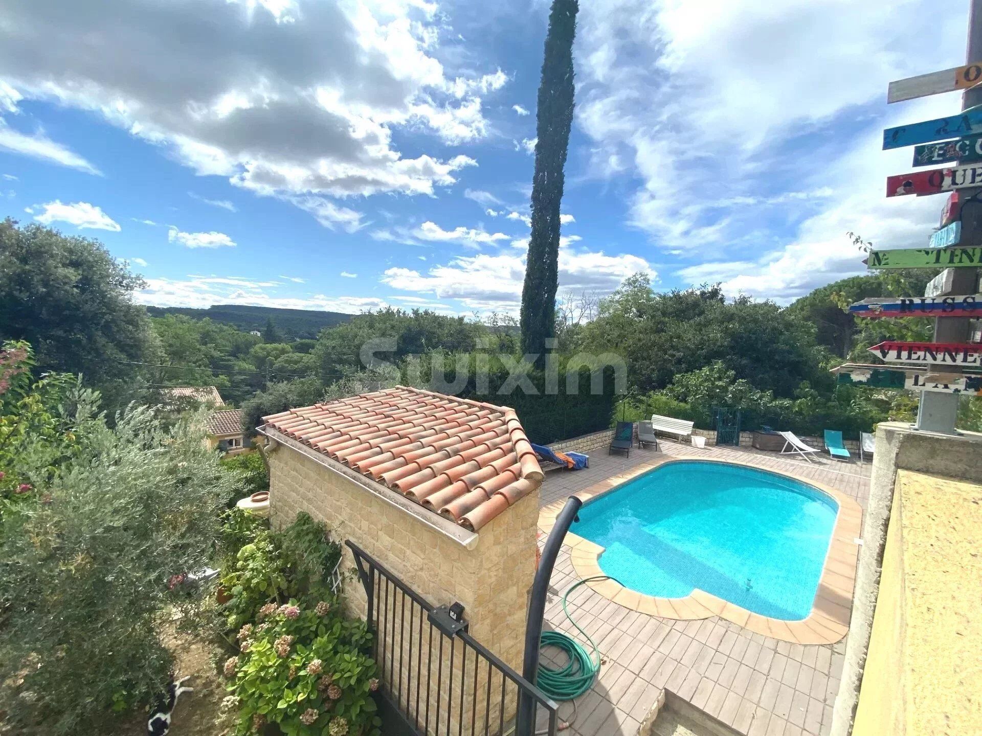 Photo Villa avec piscine et studio indépendant vue sur le Mont Ventoux image 1/4