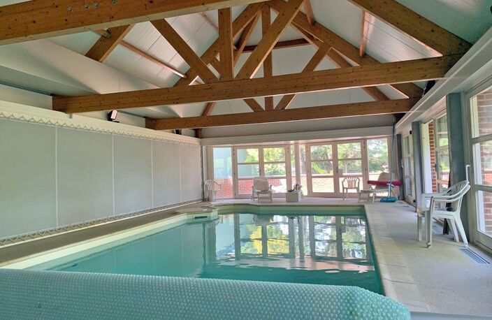 Maison de campagne en L bénéficiant de beaux volumes, piscin — photo 2
