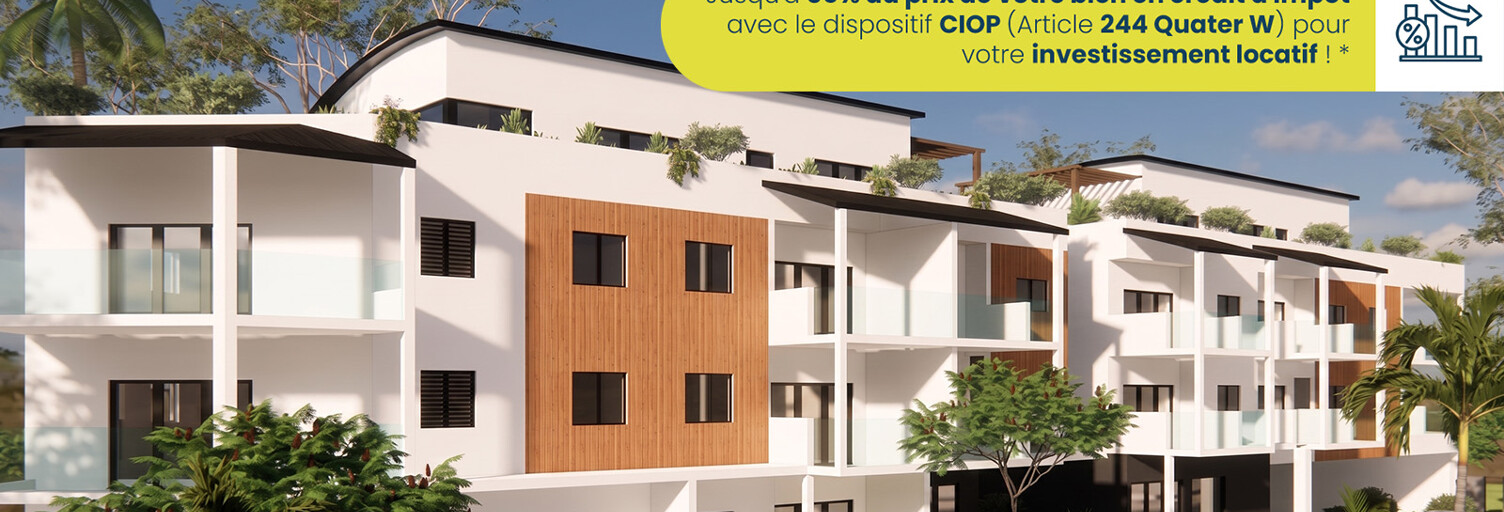 Appartement neuf T4 Pièce 75 m² à vendre à Les Trois-Bassins (97426)