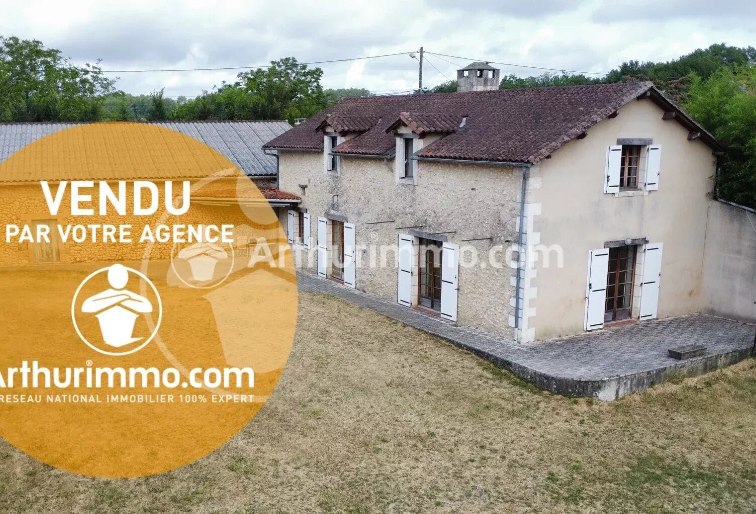maison pierre + grange, 145 m², 5 pièces — photo 1