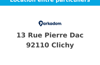 location garage 90 € CC /mois à proximité de Saint Ouen (93400)