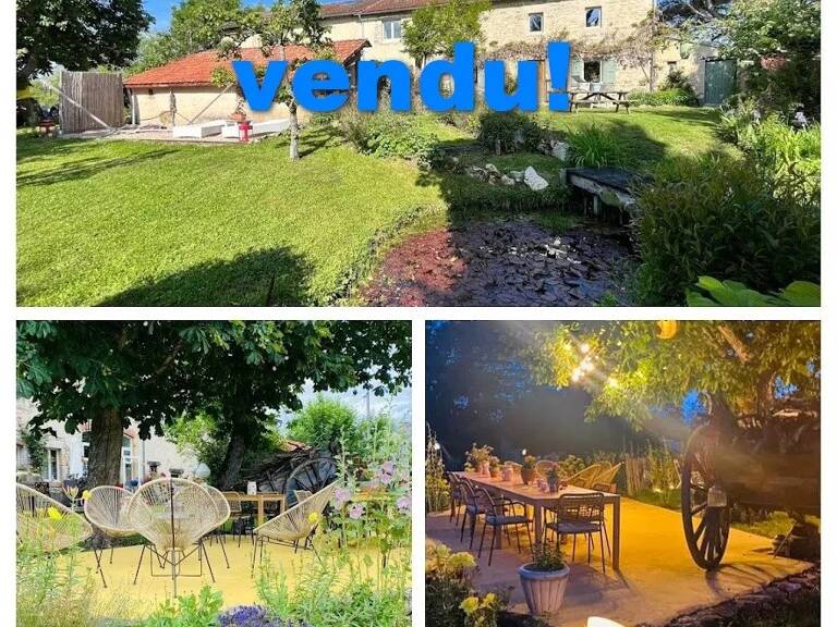 A vendre en Auvergne, grande maison avec 2,2 ha de terrain. — photo 1