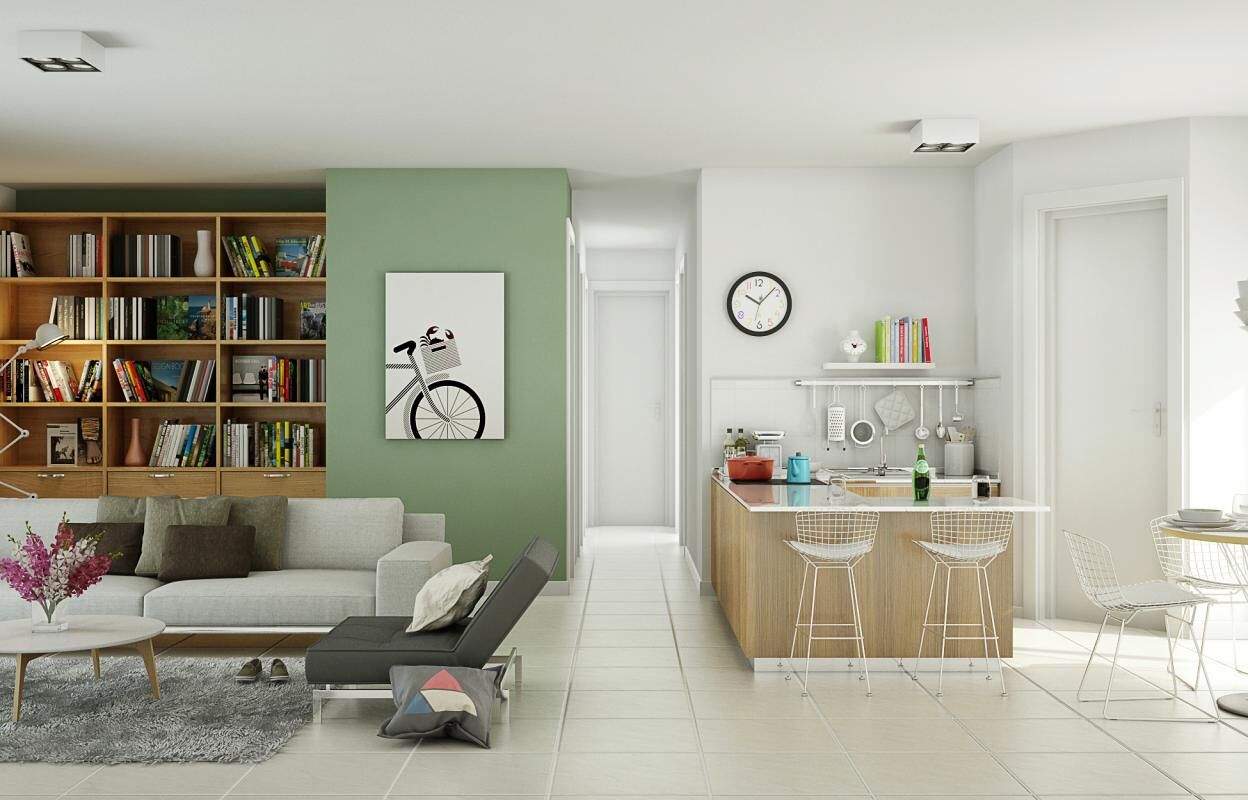 appartement 3 pièces 59 m2 à vendre à Juvisy-sur-Orge (91260)