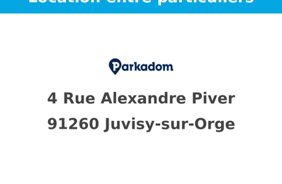 location garage 80 € CC /mois à proximité de Longjumeau (91160)