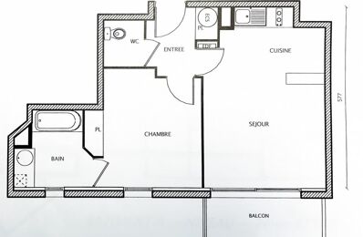 vente appartement 186 000 € à proximité de Gradignan (33170)