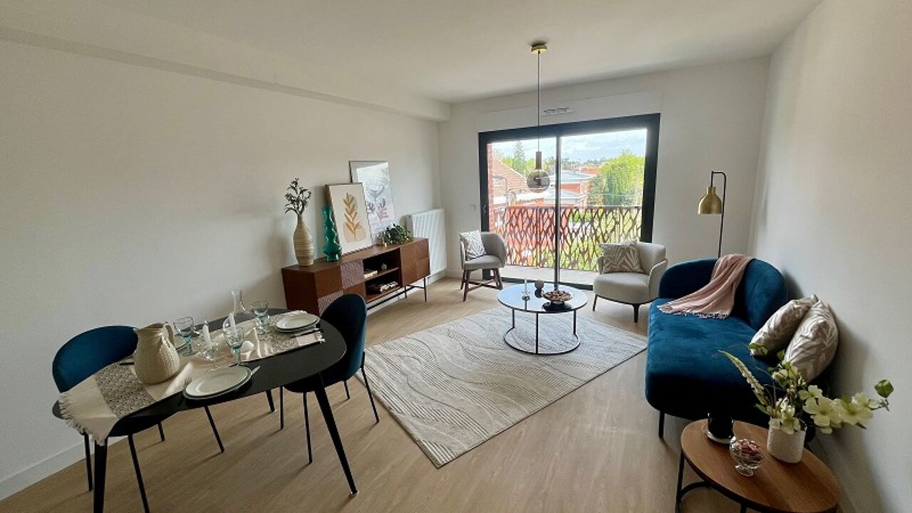 appartement 3 pièces 57 m2 à vendre à Valenciennes (59300)