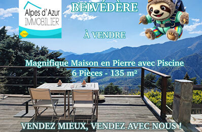 vente maison 423 000 € à proximité de Saint-Martin-Vésubie (06450)