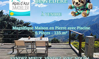 Maison 6 Pièces 135 m² à vendre à Belvédère (06450)