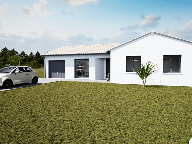 Maison 4 pièces 91.00 m² - Terrain: 328 m² — photo du bien